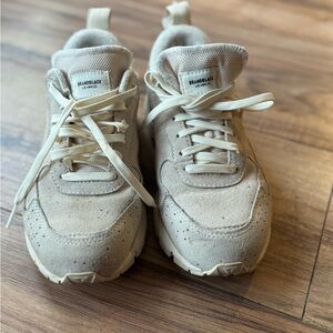 Brandblack Off-White Speckled Sneakers